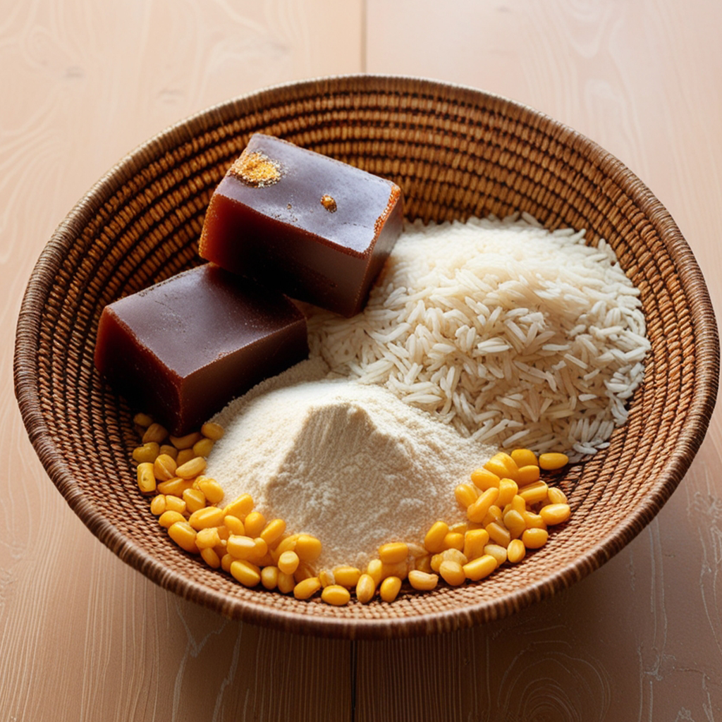 Assortment of exported products