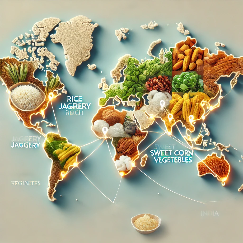 World map indicating global reach